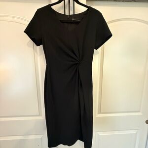New York & Company Black twist Dress